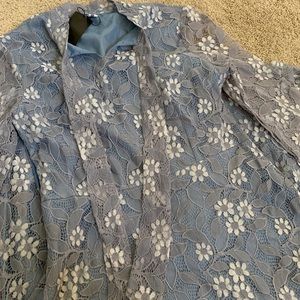 Vintage looking floral lace dress